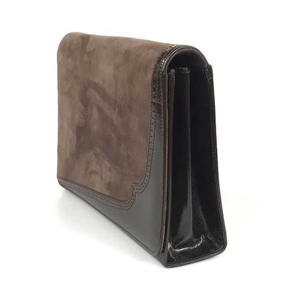 💥PRICE DROP💥Bally Suede Leather Handbag*** - Picture 3 of 10